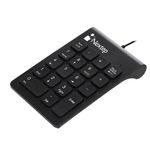 71153 - Teclado Numerico Nextep Alambrico Usb 18 Teclas