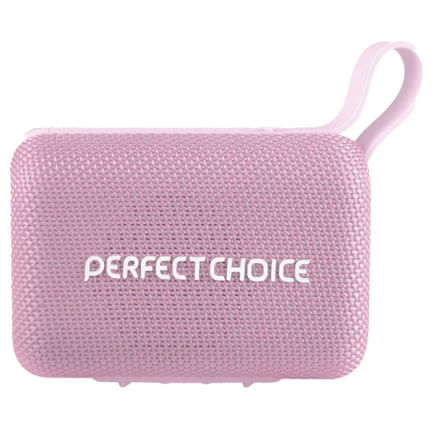 71320 - BOCINA PORTATIL PERFECT CHOICE INALAMBRICA SUGARY - ROSA