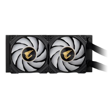 71880 - Enfriamiento Liquido para CPU Gigabyte Aorus Waterforce X 240mm RGB 2 0 Display LCD Compatible S 1200 1700 AM4 AM5 sTR4