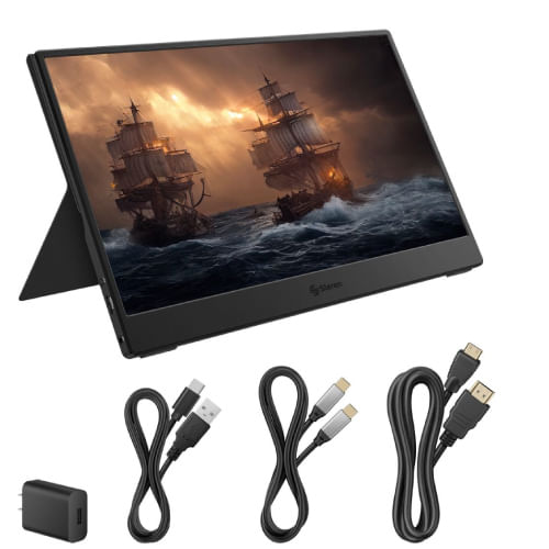 72591 - Monitor Steren 14" Portatil HDR para Laptop