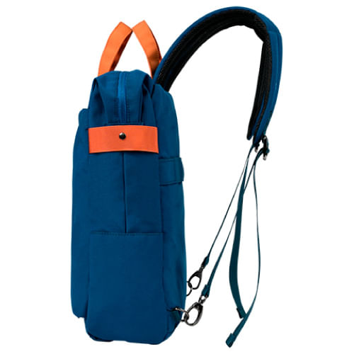 72032 - MOCHILA VORAGO BP-301 VINTAGE DOBLE USO LAPTOP 15 6 AZUL