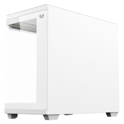 73254 - Gabinete Gamer Balam Rush Media Torre Tank Master 9600TB Max MB ATX Ultra Wides/USB-C/USB 3/Audio Fan ARGB Blanco
