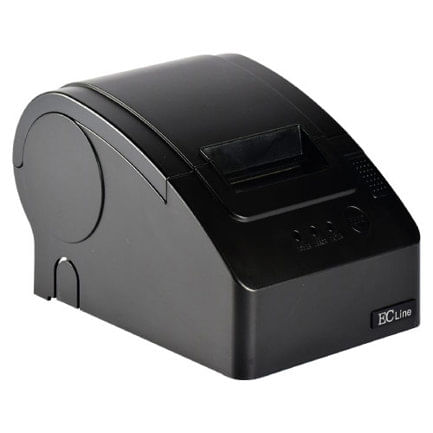 71837 - IMPRESORA ECLINE TERMICA VEL DE IMPR 110 mm/s PAPEL 58 mm CORTADOR MANUAL INTERFAZ USB