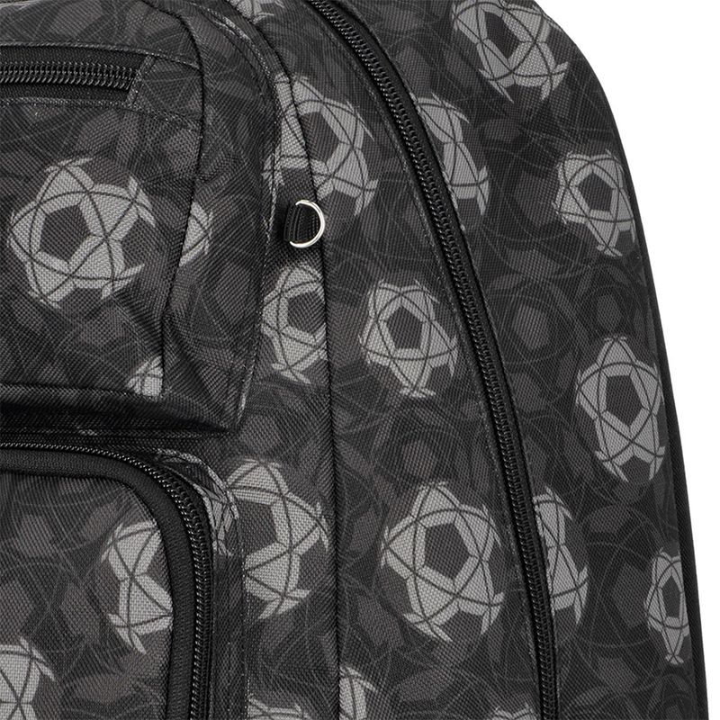 73326 - MOCHILA CON RUEDAS XTREME SET DE 3 PIEZAS BLACK FOOTBALL