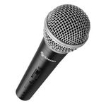 71871 - Micrófono Steren Alámbrico Profesional Unidireccional Rejilla Metálica Color Negro