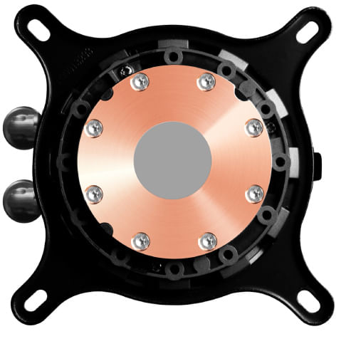 72138 - Enfriamiento Liquido para CPU EVGA CLCx AIO 240mm ARGB Display LCD Compatible S 1200 1700 AM4 AM5 Negro