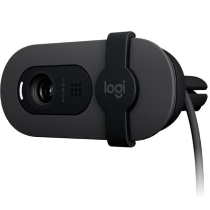 72783 - Cámara Web Logitech Brio 100 RTL Full HD 1080p Micrófono Integrado Conectividad USB Color Grafito