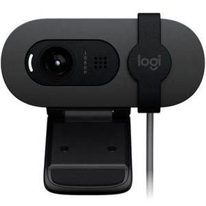 Cámara Web Logitech Brio 100 Rtl Full Hd 1080P Micrófono Integrado Conectividad Usb Color Grafito Loccamab036