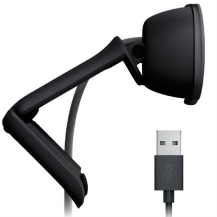 72781 - Cámara Web Logitech Brio 100 RTL Full HD 1080p Micrófono Integrado Conectividad USB Color Grafito