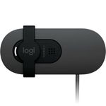 72782 - Cámara Web Logitech Brio 100 RTL Full HD 1080p Micrófono Integrado Conectividad USB Color Grafito