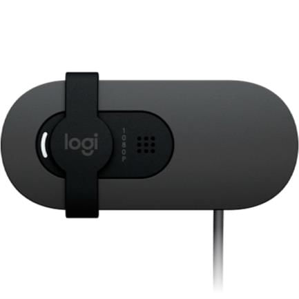 72782 - Cámara Web Logitech Brio 100 RTL Full HD 1080p Micrófono Integrado Conectividad USB Color Grafito