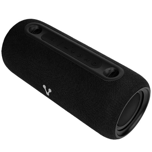 73884 - BOCINA VORAGO BSP-430 BLUETOOTH / USB / AROS LUZ RGB / TWS / 26W RMS CON HASTA 7 HRS AUTONOMIA TERMINADO EN TELA