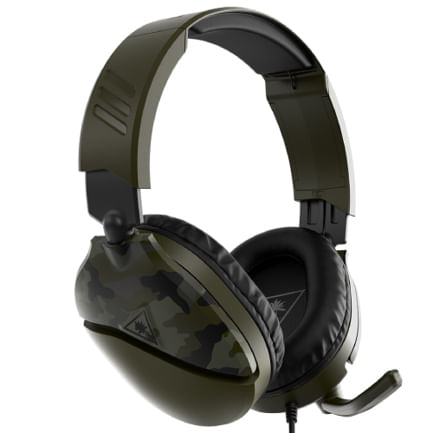 73790 - Audífonos Turtle Beach EarForce Recon 70 Diadema Alámbrico 3 5mm Cable 1 2m PlayStation Verde Camuflaje