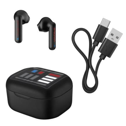 73980 - Audífonos Steren FreePods Touch TWS Star Wars Manos Libres Bluetooth Color Negro