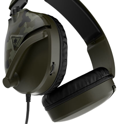 73793 - Audífonos Turtle Beach EarForce Recon 70 Diadema Alámbrico 3 5mm Cable 1 2m PlayStation Verde Camuflaje