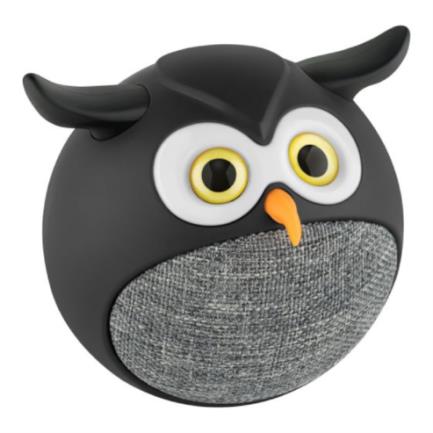 73837 - Mini Bocina Steren Bluetooth Función Manos Libres con Forma de Búho