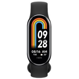 Band 8 Xiaomi Smart Pantalla Amoled 1.62" Bluetooth Resolución 192X490 Resistente Al Agua Color Negro Xitacca0064