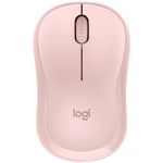 74165 - Mouse Logitech M240 Óptico Inalámbrico Click Silencioso Bluetooth USB 100dpi Color Rosa