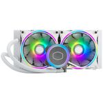 74336 - Enfriamiento Liquido para CPU Cooler Master ML240 RGB Illusion 240mm Compatible 1200 1700 AM4 Color Blanco
