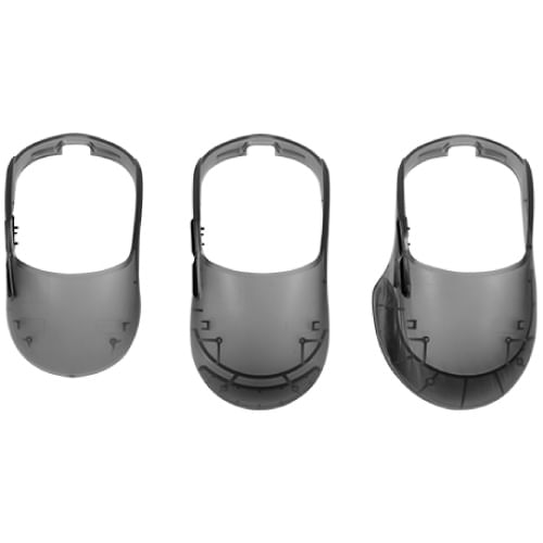 74447 - MOUSE GAME FACTOR MOW700 CARCASAS INTERCAMBIABLES 2 4G+BT PIXART 3395 26 000 DPI RGB NEGRO