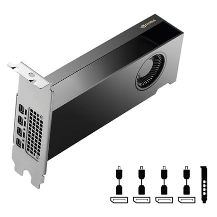 71687 - Tarjeta de Video PNY Pro NVIDIA RTX2000 Ada Generation 16GB Low Profile Single Fan GDDR6 PCIe 4 0 4xMiniDP