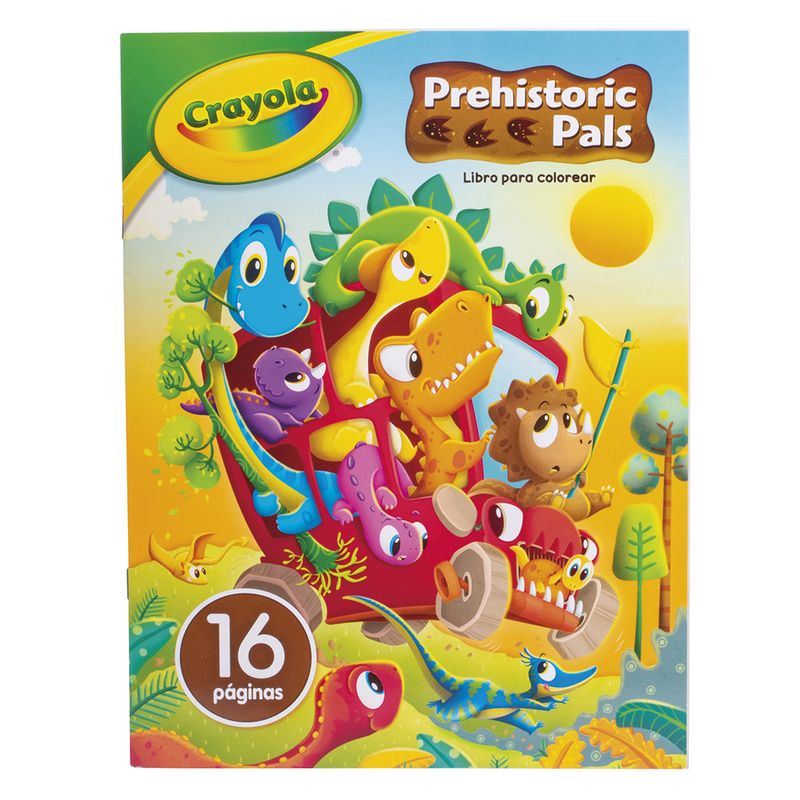 73580 - LIBRO COLOREAR PREHISTORICS PALS