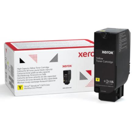 63165 - Cartucho Xerox de toner amarillo de alta capacidad para equipo C625