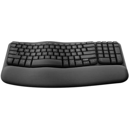 67932 - Teclado Inalámbrico Logitech Wave Keys Alcance 10 m Color Grafito