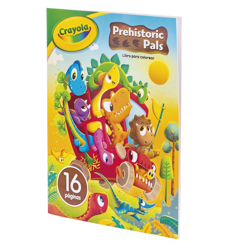 75041 - LIBRO COLOREAR PREHISTORICS PALS