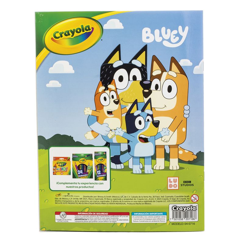 75064 - LIBRO PARA COLOREAR BLUEY