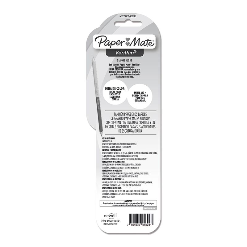 LAPIZ DUO TRIANGULAR PINCELIN BLT CON 3