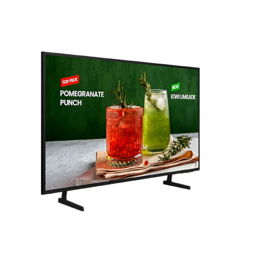 70382 - Pantalla Samsung 65" BED-H Led Crystal 4K UHD Resolucion 3840x2160 SMART Admon contenido  HDMI/ LAN / WIFI  16/7  3