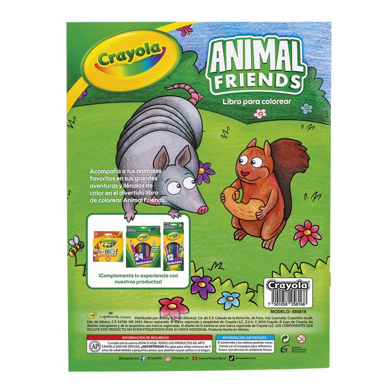 75056 - LIBRO PARA COLOREAR ANIMAL FRIENDS