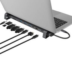 Estacion De Conexion Steren Usb C 10 En 1 Sqcadaab029