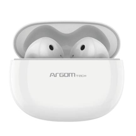 74957 - Audífonos Argomtech Skeipods E55 Inalámbricos Control Táctil Color Negro