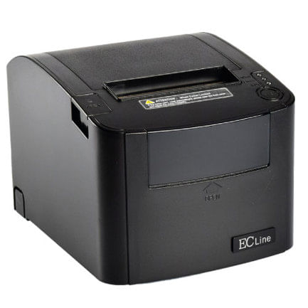 74896 - IMPRESORA ECLINE TERMICA VEL DE IMPR 300 mm/s PAPEL 80 mm CORTAUT INTERFAZ USB+SERIAL+ETHERNET