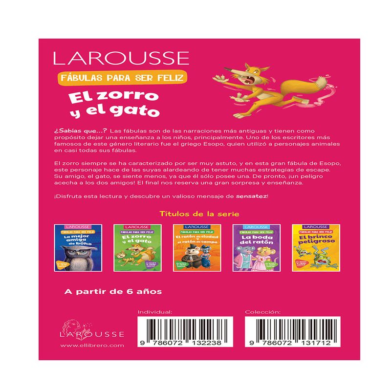 75088 - LIBRO FABULAS PARA SER FELIZ 16 PAG