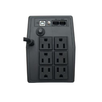 75564 - UPS Vica Optima K Regulador Integrado 1000VA/500W 6 Contactos