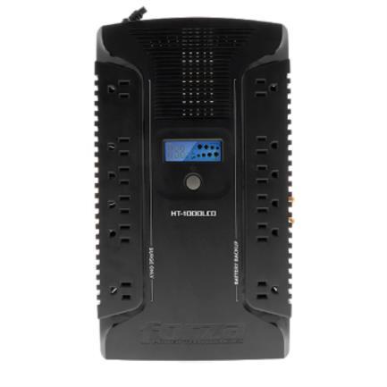 75231 - UPS Forza HT-1000LCD Interactivo 1000VA/600W 12 Salidas Coax USB Sobremesa 120V Negro