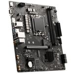 75109 - Tarjeta Madre MSI PRO H610M-G 2xDDR4 64GB 3200Mhz PCIe 4 0 M 2 1xHDMI 1xVGA 1xDP S1700 12th 13th Gen mATX