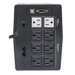 75543 - UPS Tripp Lite Interactivo 700VA 480W 8 Tomacorrientes NEMA 5-15R AVR 120V 50/60 Hz USB RS-232 LCD Torre
