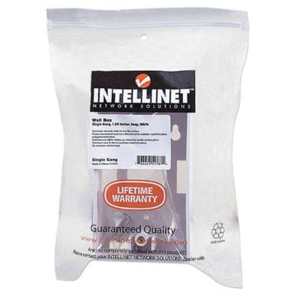 75573 - Caja para Pared Intellinet 4 80cm Profundidad Color Blanco