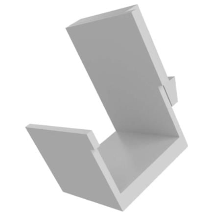 75404 - Placa de Pared Nexxt Solutions Blank Insert Blanco 100 piezas