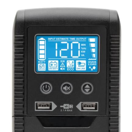 75607 - UPS Interactivo Tripp Lite con USB y 10 Tomacorrientes 120V 1300VA 720W 50Hz/60Hz AVR Serie ECO Energy Star V2 0