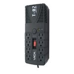 75622 - Regulador Vica Electrónico T-02 Voltaje 1200VA/700W 8 Contactos Indicadores LED