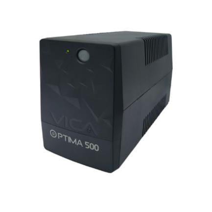 75628 - UPS Vica Optima 500 Regulador Integrado 500VA/240W 6 Contactos