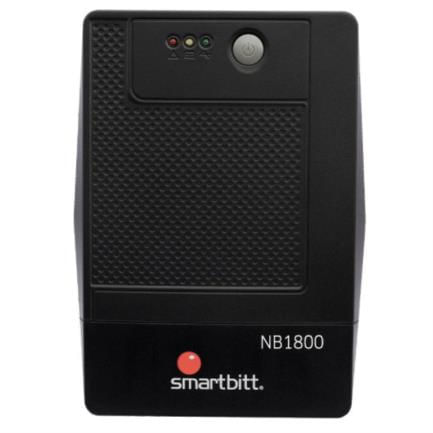 75634 - UPS Smartbitt Smart Interactive NB1800 1800VA/900 Watts 8 Contactos Protección de Línea Telefónica RJ-11 Puerto USB