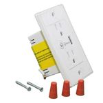 75643 - Tomacorriente Nextep Smart de Pared Dúplex + Cargador USB Control Wi-Fi