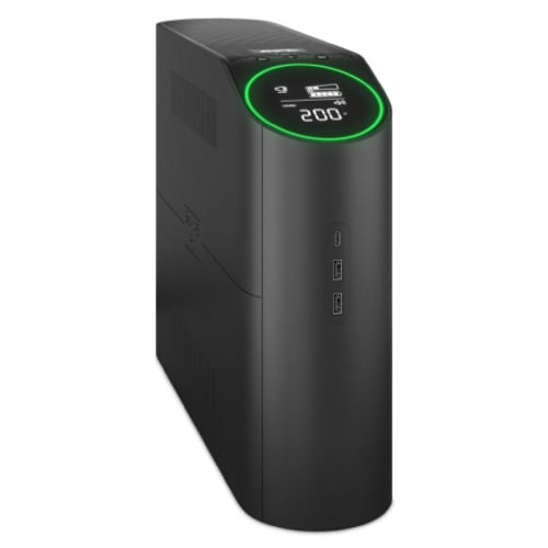 75527 - Gaming Back UPS 1500VA 3 USB Charging Ports AVR 120V 60Hz