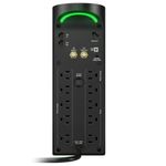 75529 - Gaming Back UPS 1500VA 3 USB Charging Ports AVR 120V 60Hz